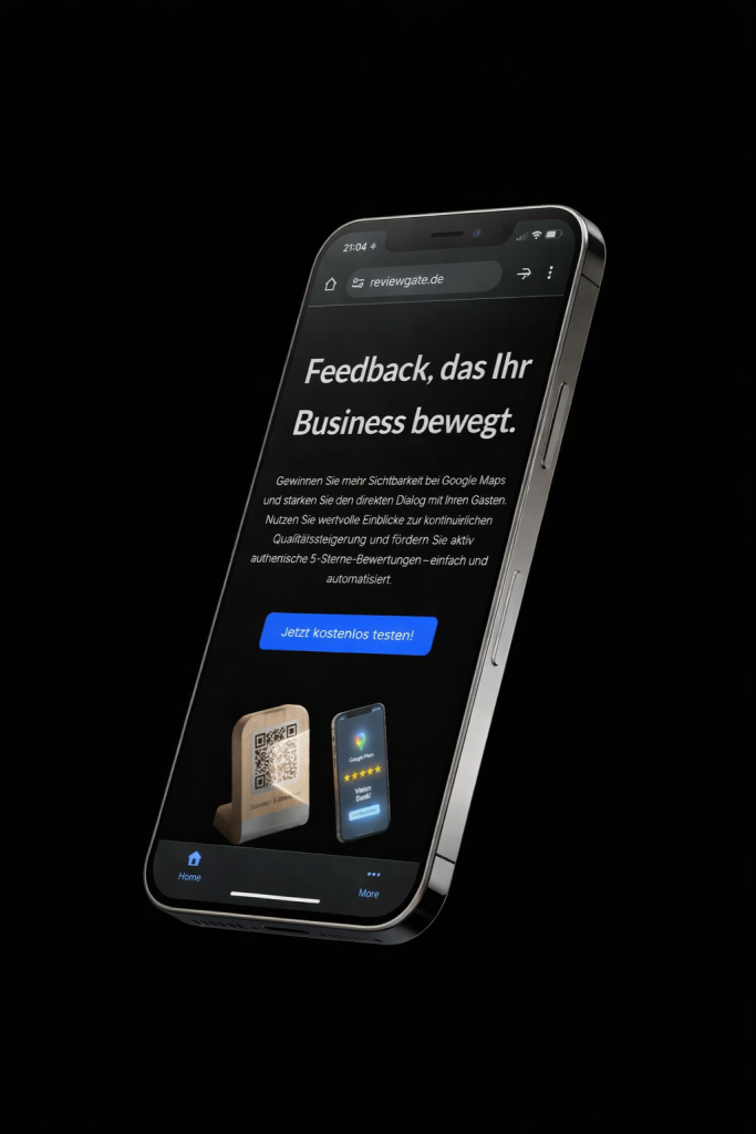Website von Reviewgate